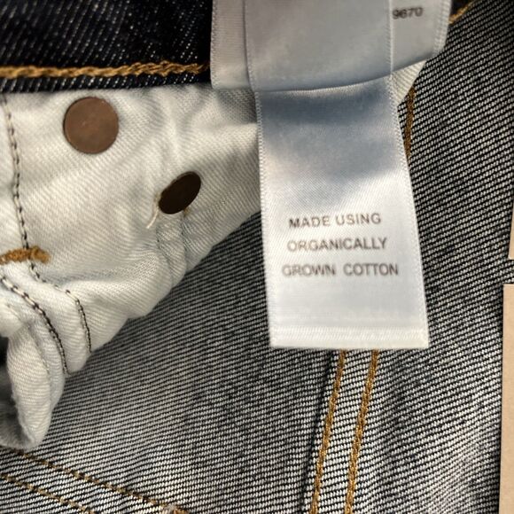 AGOLDE Nico Boot Jeans Women's 24 Song Blue Boot Cut Dark Wash - Picture 7 of 11